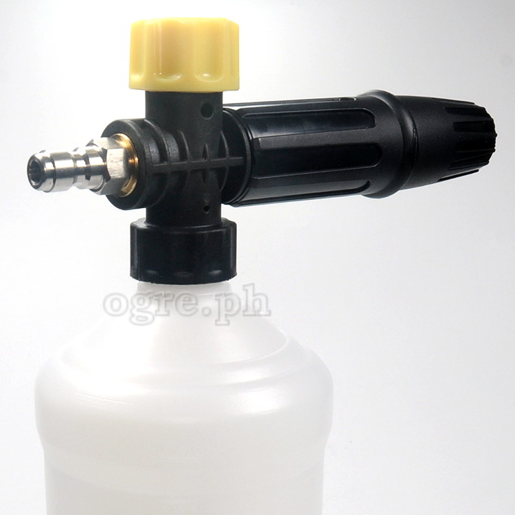 PWFP-09 Snow Foam Lance Kit with Quick-Connect Plug (Polymer Body / Stainless Steel Adapter)