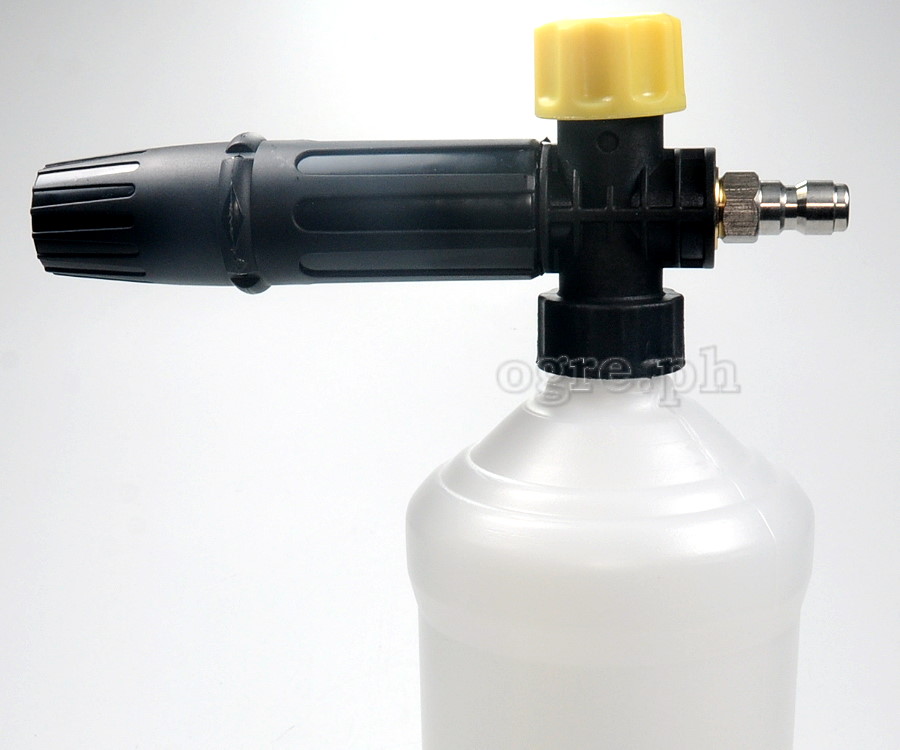 PWFP-09 Snow Foam Lance Kit with Quick-Connect Plug (Polymer Body / Stainless Steel Adapter)