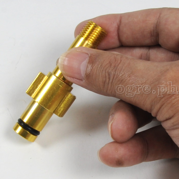 PWLA-02A Wash Gun / Foam Lance Aluminum Adapter for Kawasaki / Fujihama Pressure Washers