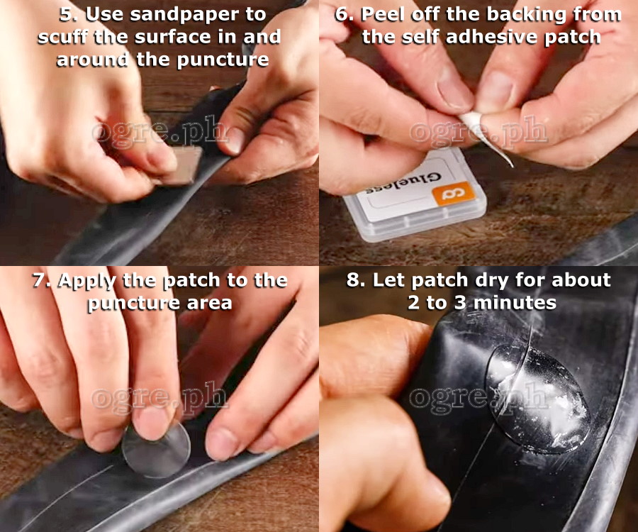 1105 Glueless Patch Repair Kit