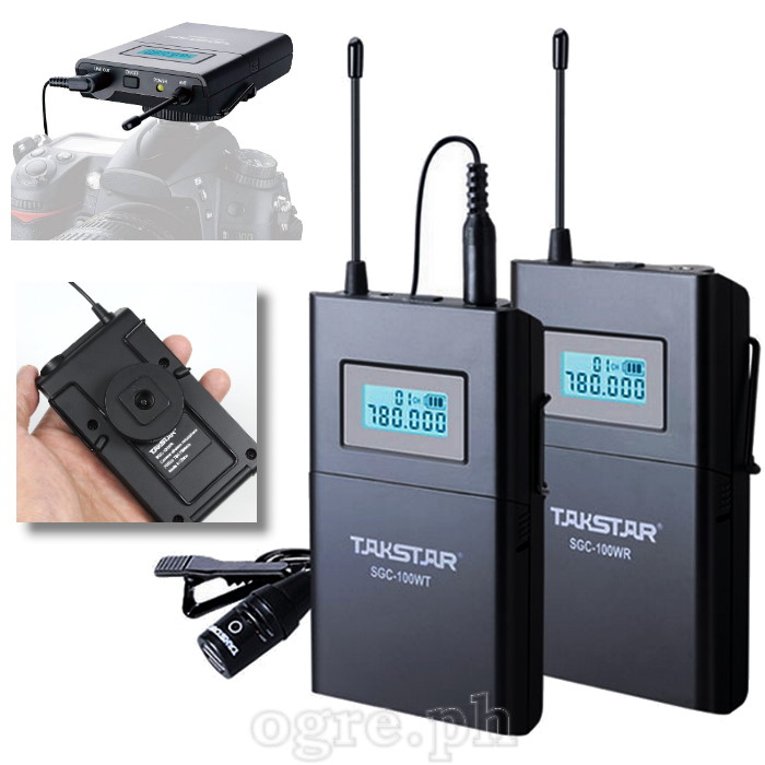 SGC-100W Wireless Camera Microphone System