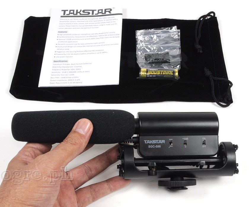 SGC-598 Recording Microphone