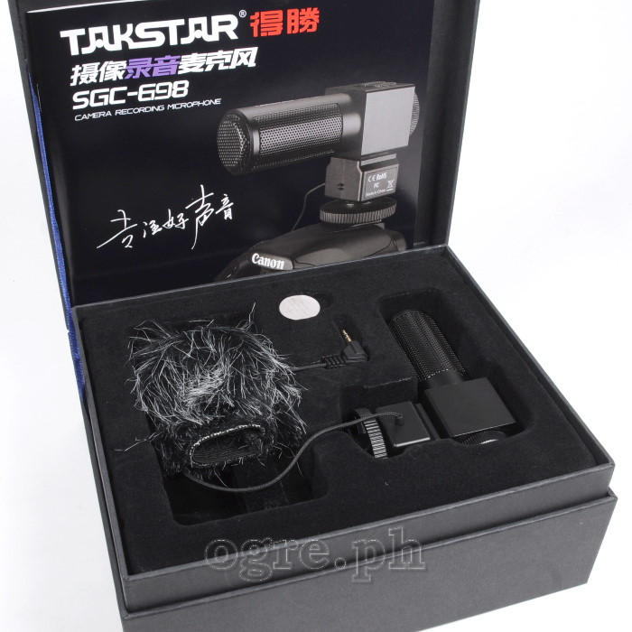 SGC-698 Stereo Recording Microphone
