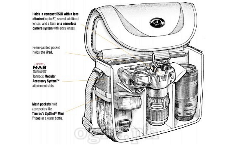 5723 Zuma 3 Camera / Tablet Shoulder Bag