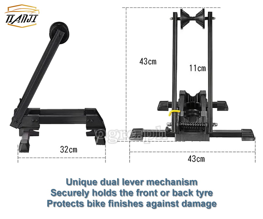 LX-02 Fully Foldable Lever Action Bike Storage / Display Stand