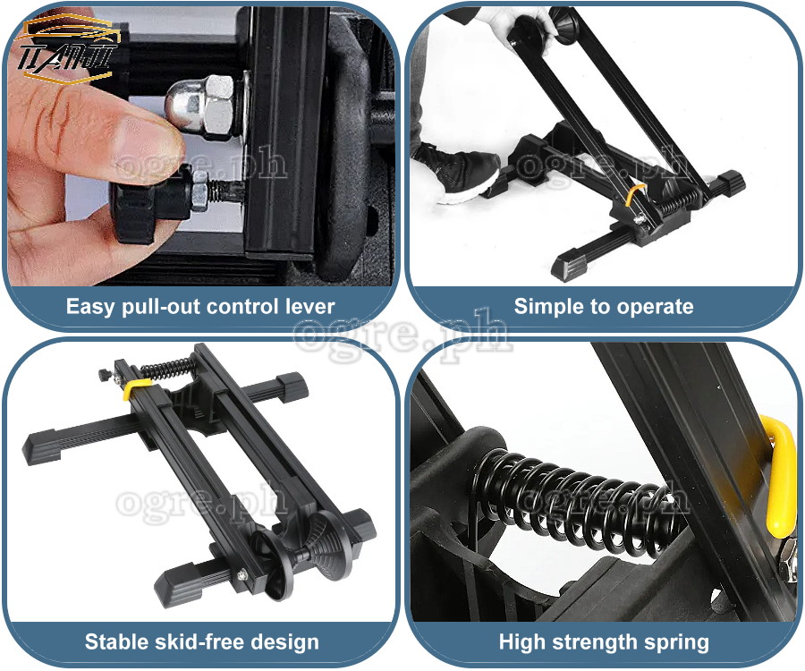 LX-02 Fully Foldable Lever Action Bike Storage / Display Stand