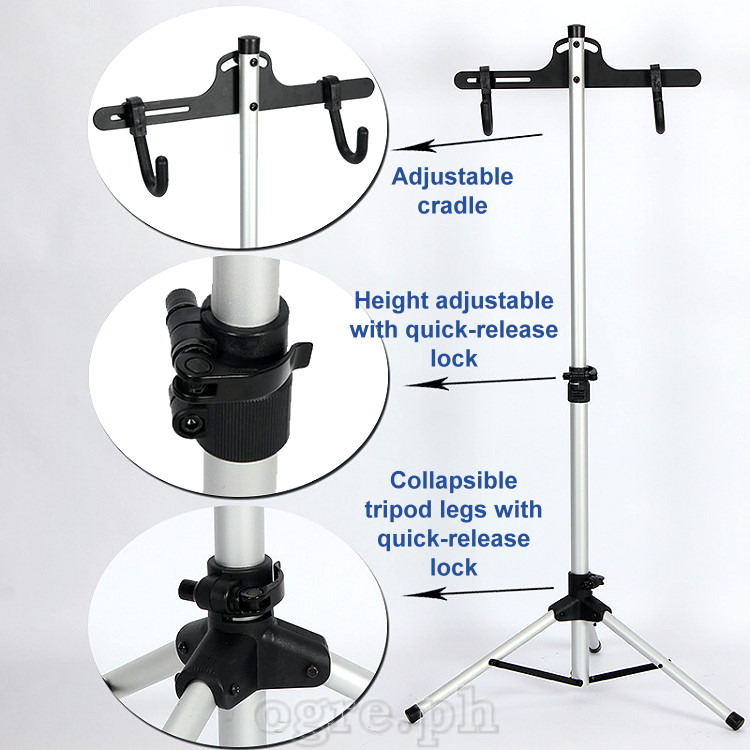 PR-170 Adjustable Aluminum Bike Display / Storage Stand