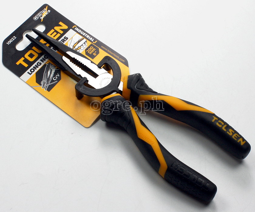 10022 Industrial Long Nose Pliers 200mm (8”)