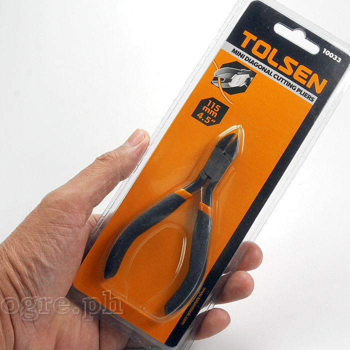 10033 Mini Diagonal Cutting Pliers 115mm (4.5”)