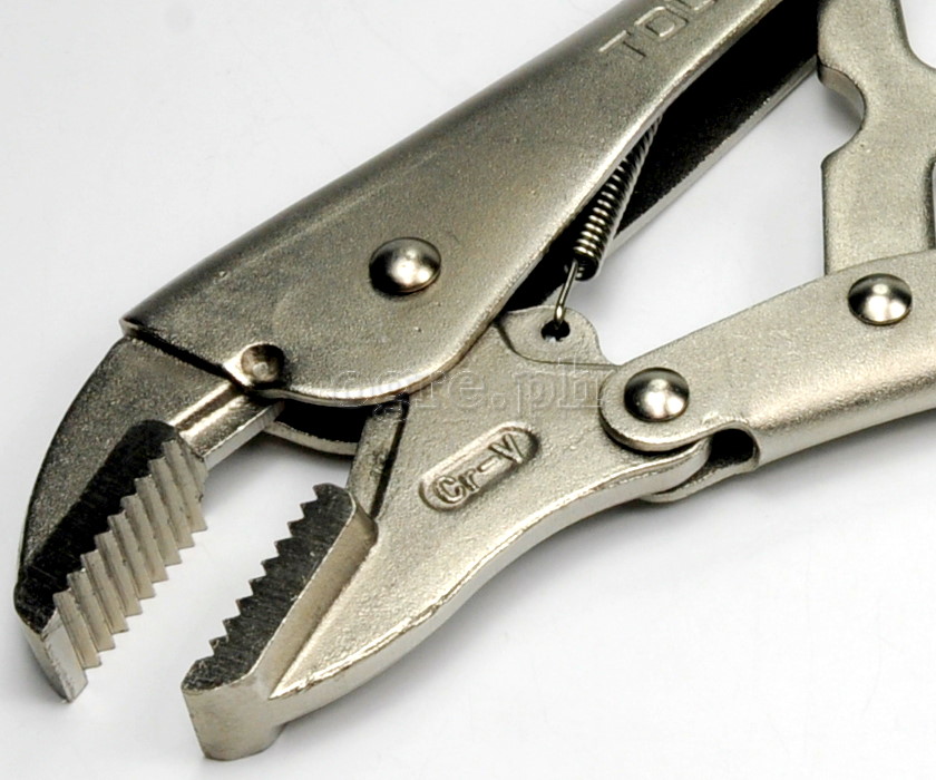 10048 Industrial Locking Pliers Flat Jaws 250mm (10”)