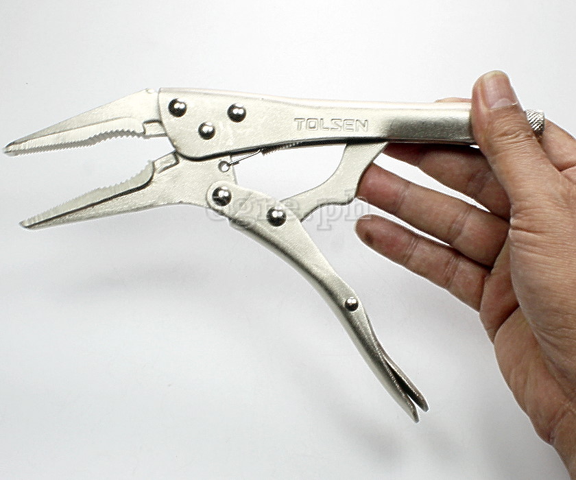 10052 Long Nose Locking Pliers 230mm (9”)