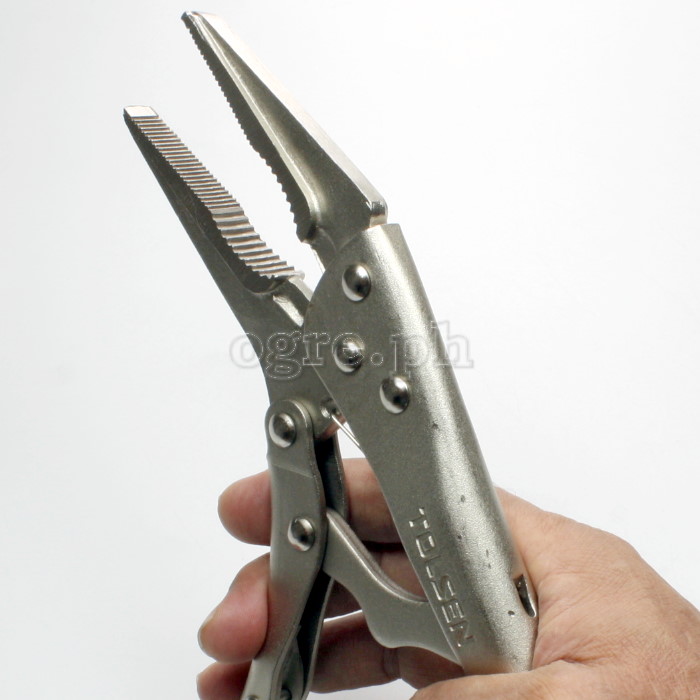 10052 Long Nose Locking Pliers 230mm (9”)