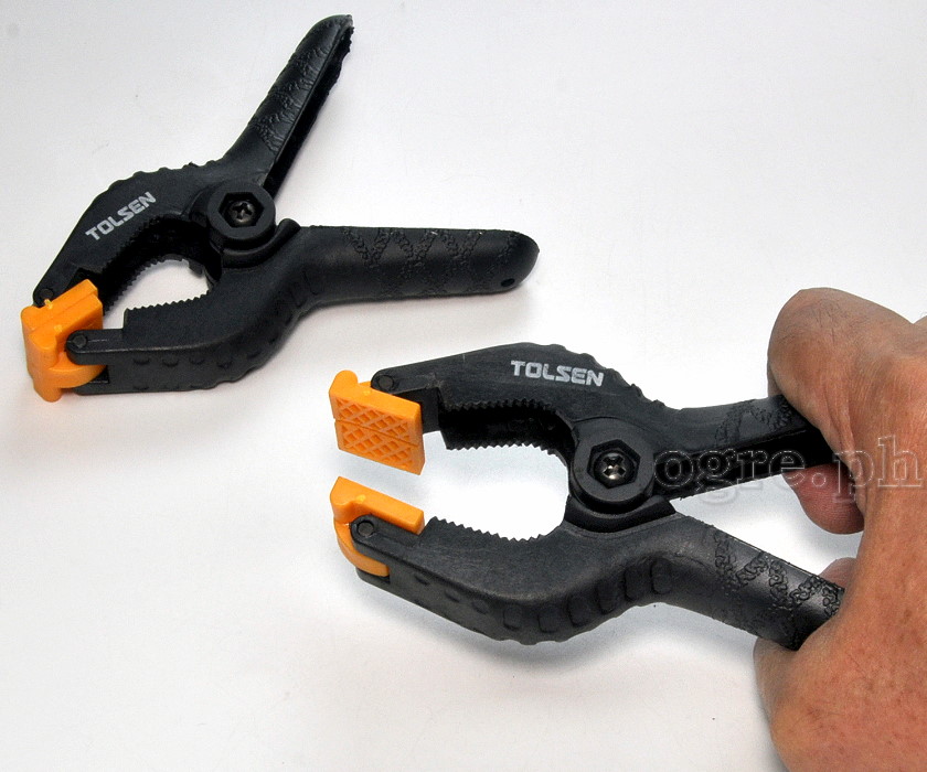 10198 Nylon Spring Clamp 100mm (4”) Set of 2