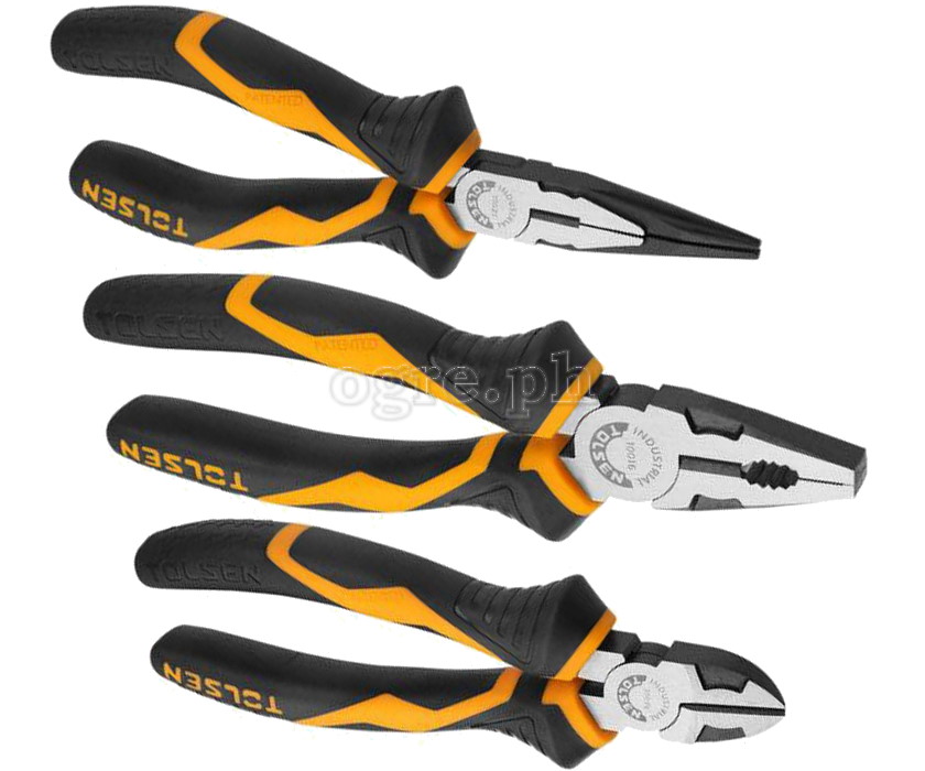 10410 Industrial 3pcs Pliers Set