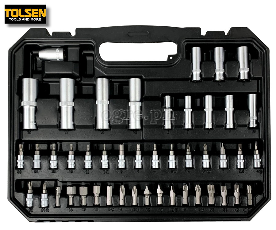 15145 94pcs ¼” & ½” Drive Industrial Sockets and Bits Set