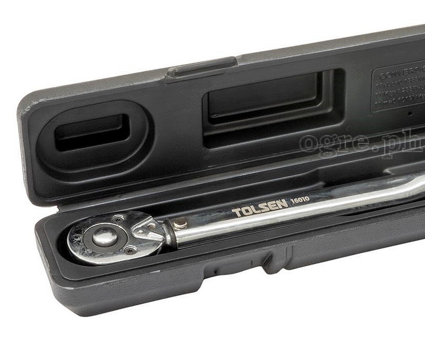 16010 1/2”-Drive Automatic Torque Wrench Set (28-210Nm)