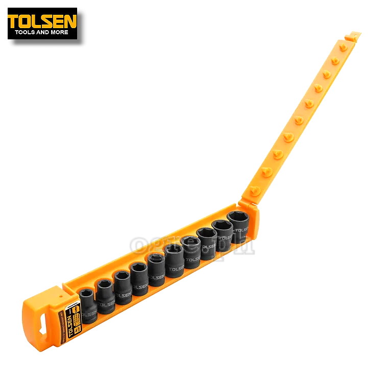 Industrial CrMo 10pcs 1/2" Professional Impact Socket Set