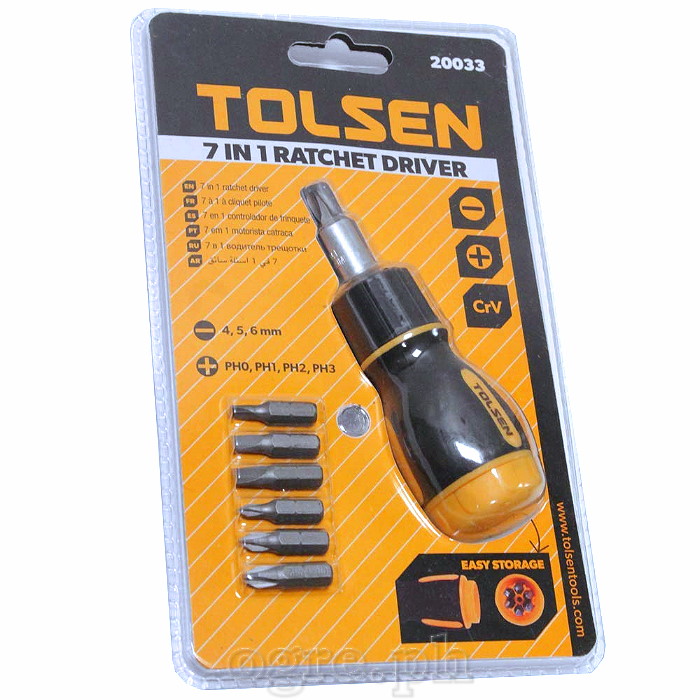 20033 7 In 1 Ratchet Driver
