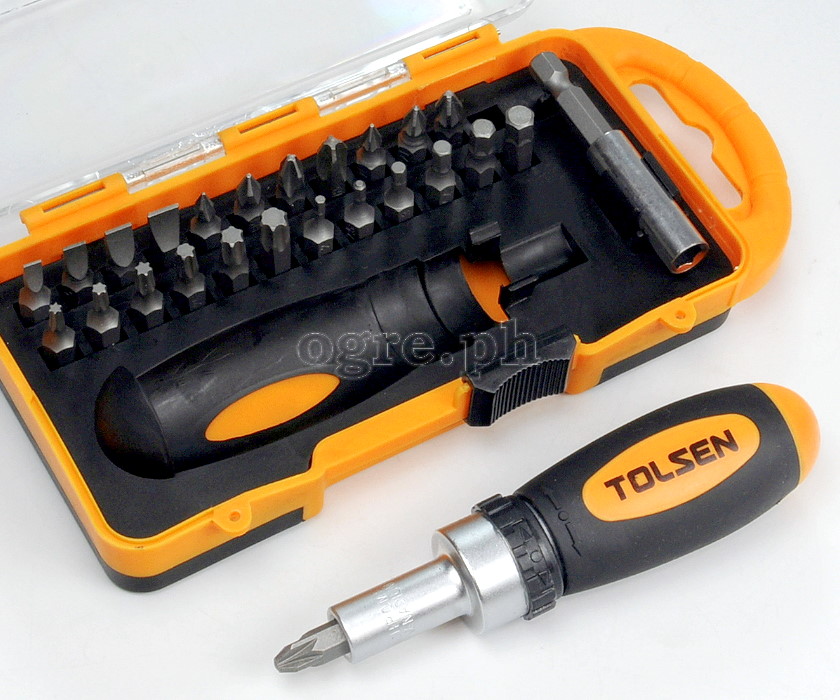 20034 26pcs Ratchet Driver and Bits Set