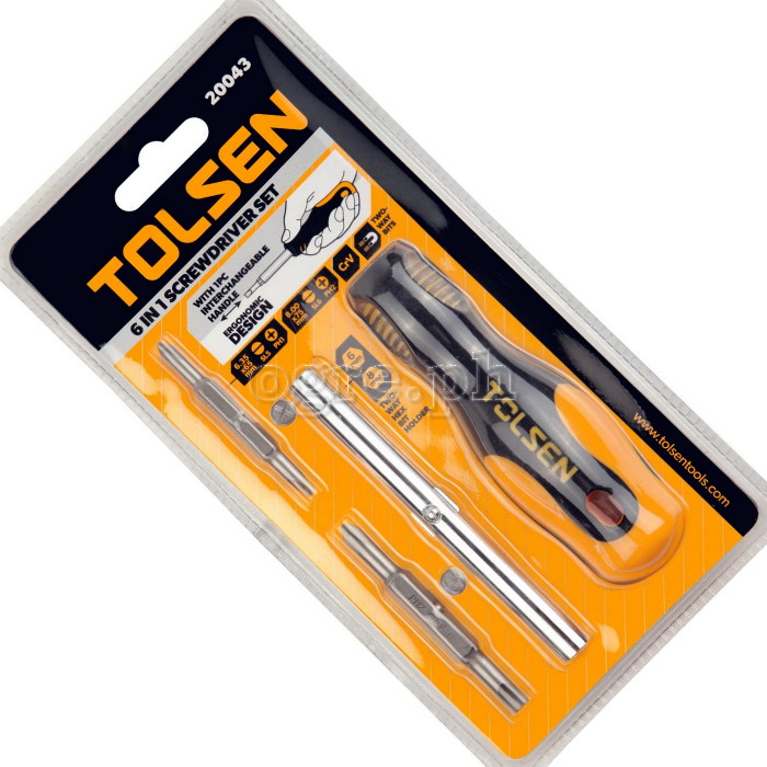20043 6 In 1 Screwdriver Set