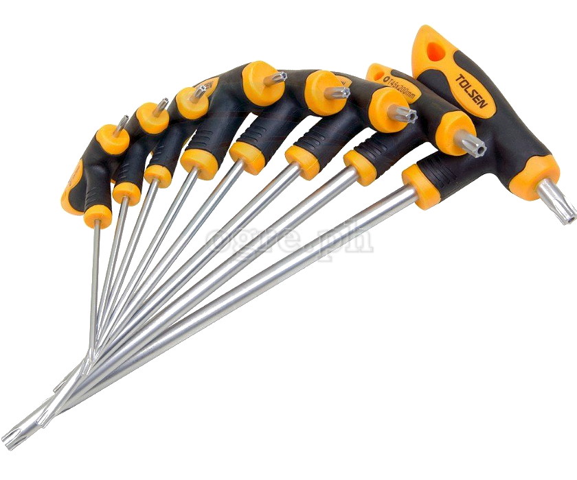 20061 8pcs Torx T-Handle Screwdrivers Set