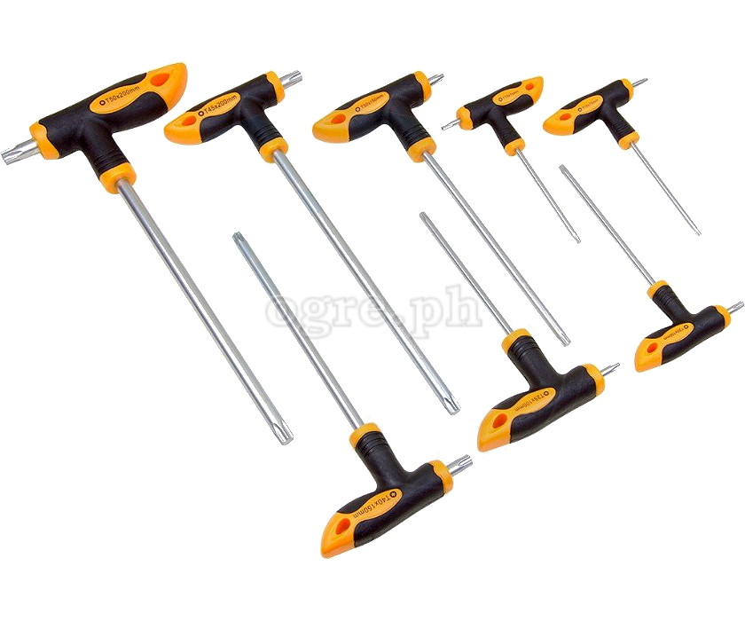 20061 8pcs Torx T-Handle Screwdrivers Set