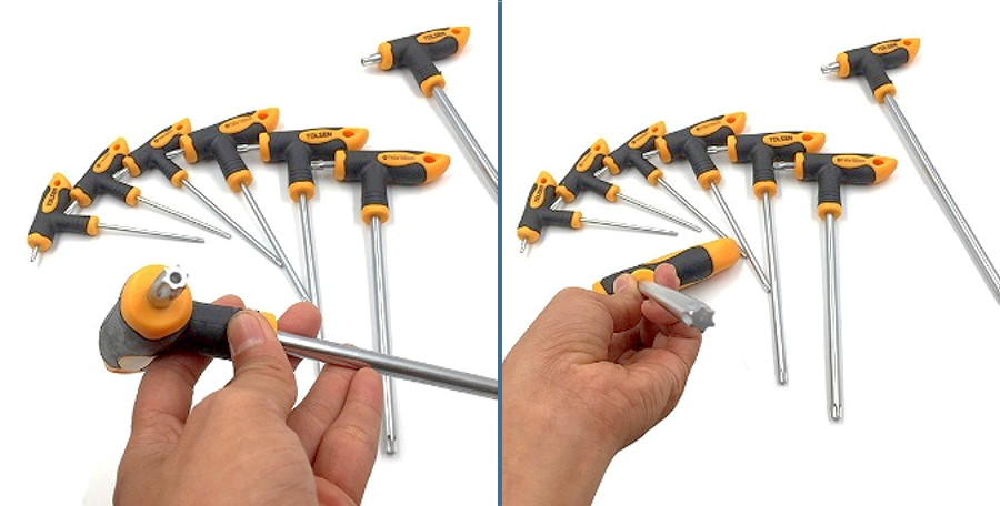 20061 8pcs Torx T-Handle Screwdrivers Set