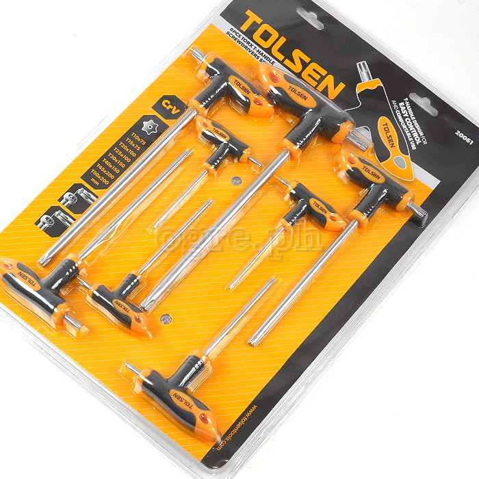 20061 8pcs Torx T-Handle Screwdrivers Set