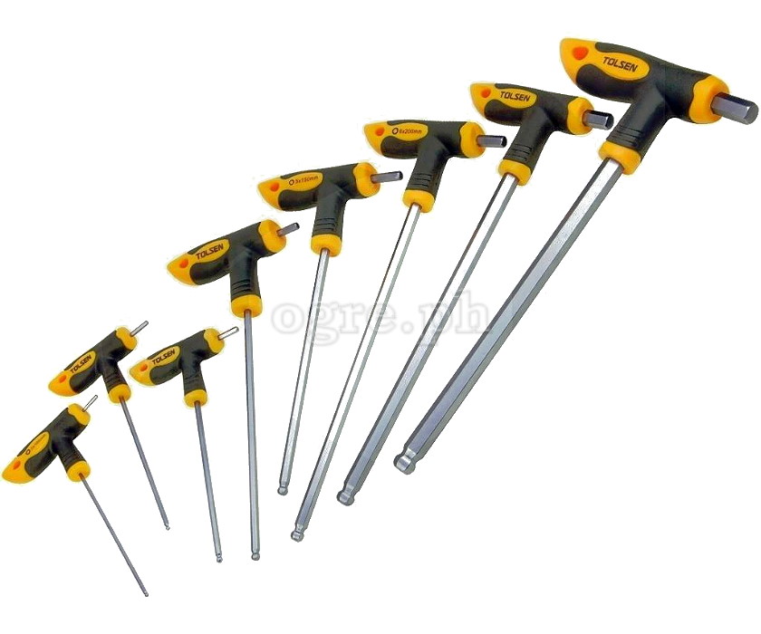 20062 8pcs Hex T-Handle Screwdrivers Set