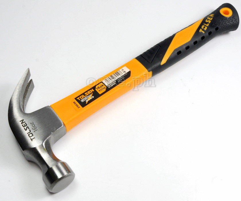 25030 Claw Hammer with Fiberglass Handle 450g (16oz)