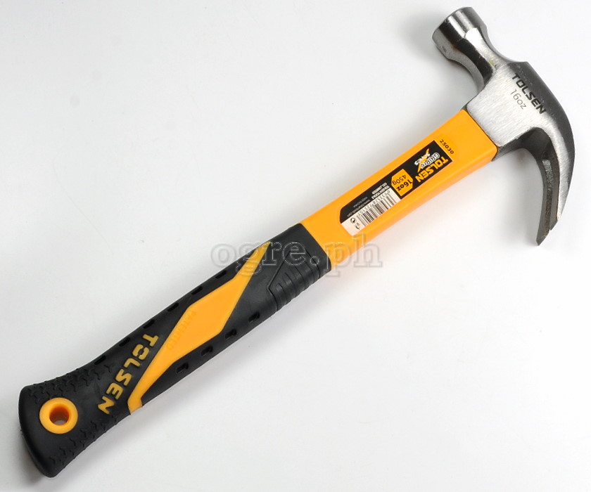 25030 Claw Hammer with Fiberglass Handle 450g (16oz)