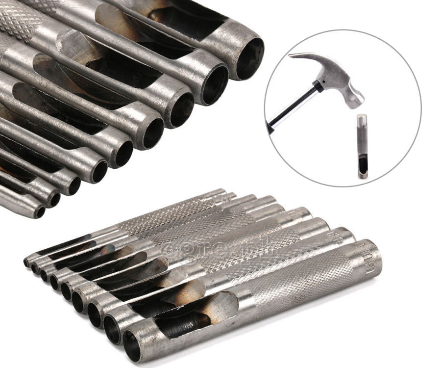 25093 9pcs Leather Punch Set
