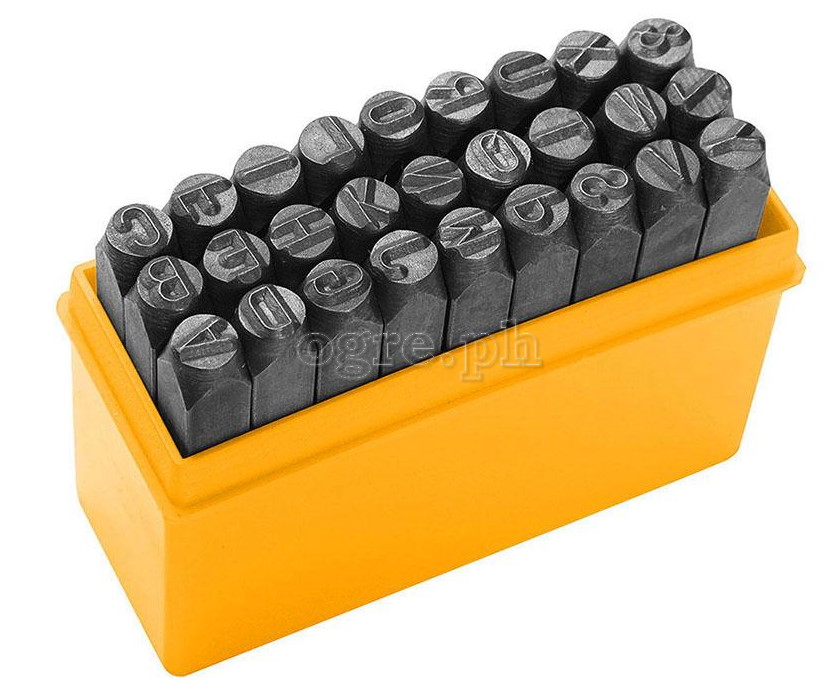 25101 27pcs Letter Punch Set (3mm)