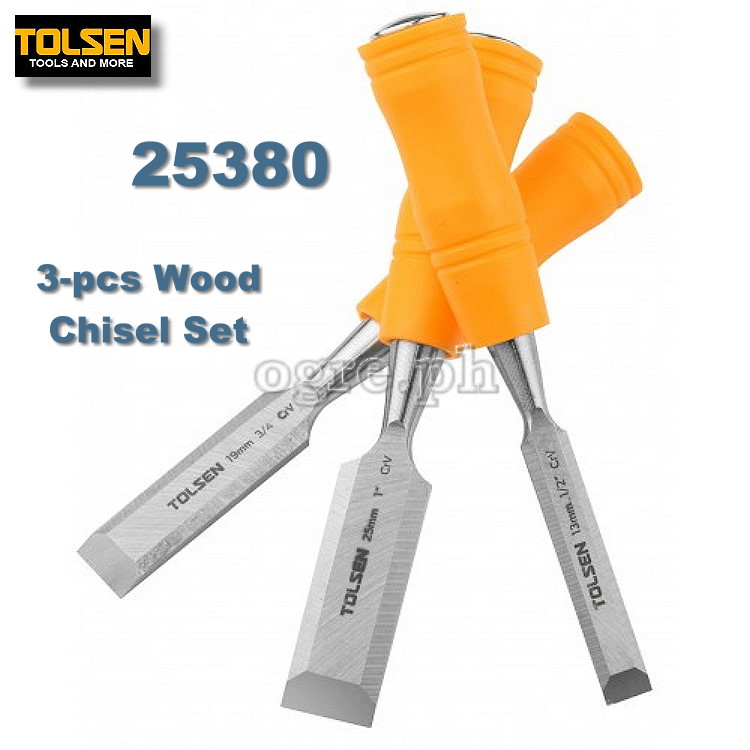 25380 3-pcs Wood Chisel Set