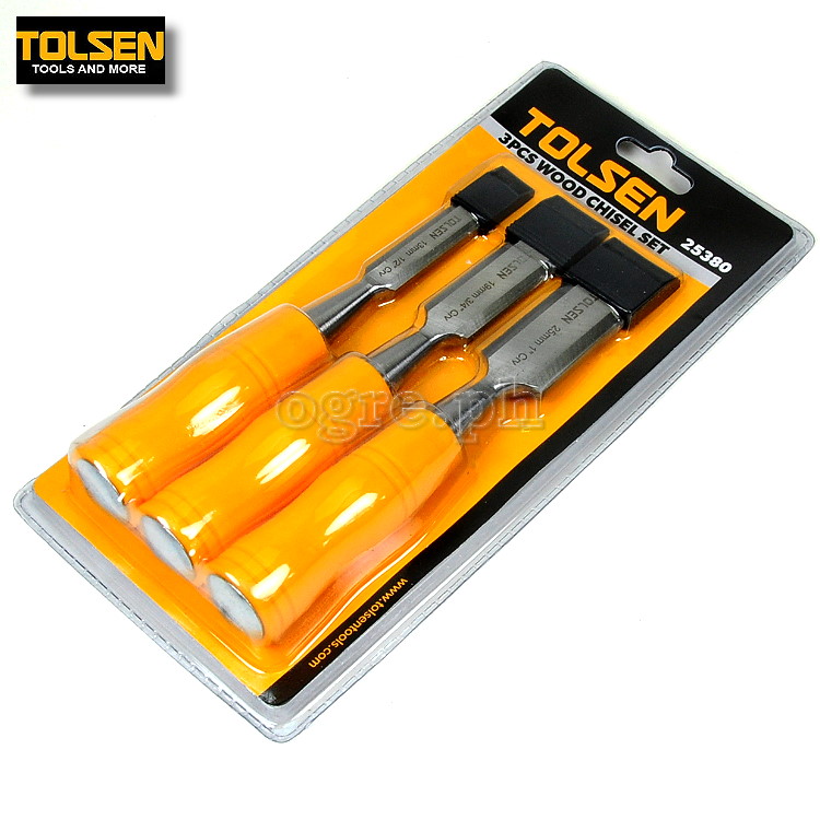25380 3-pcs Wood Chisel Set