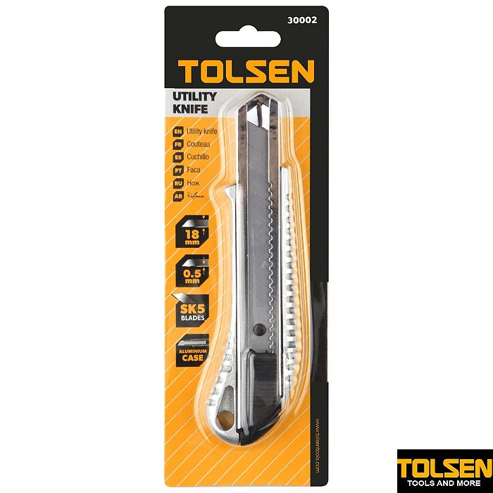 30002 Snap-off Blade Utility Knife 18x100mm Blade