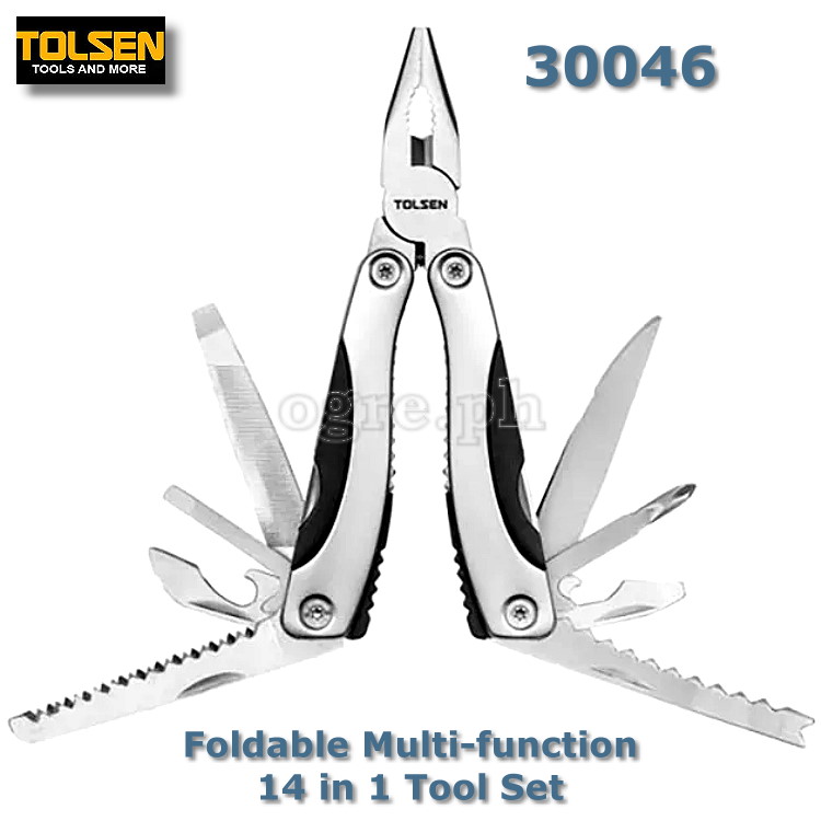 30046 Foldable Multifunction 14 in 1 Tool Set