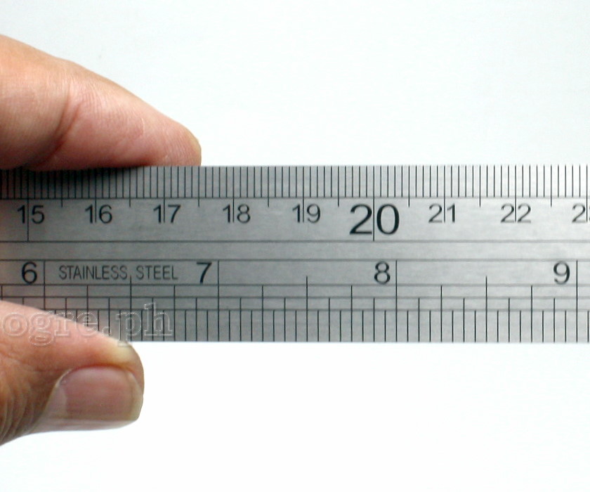 35026 Stainless Steel Ruler 300mm (12”)