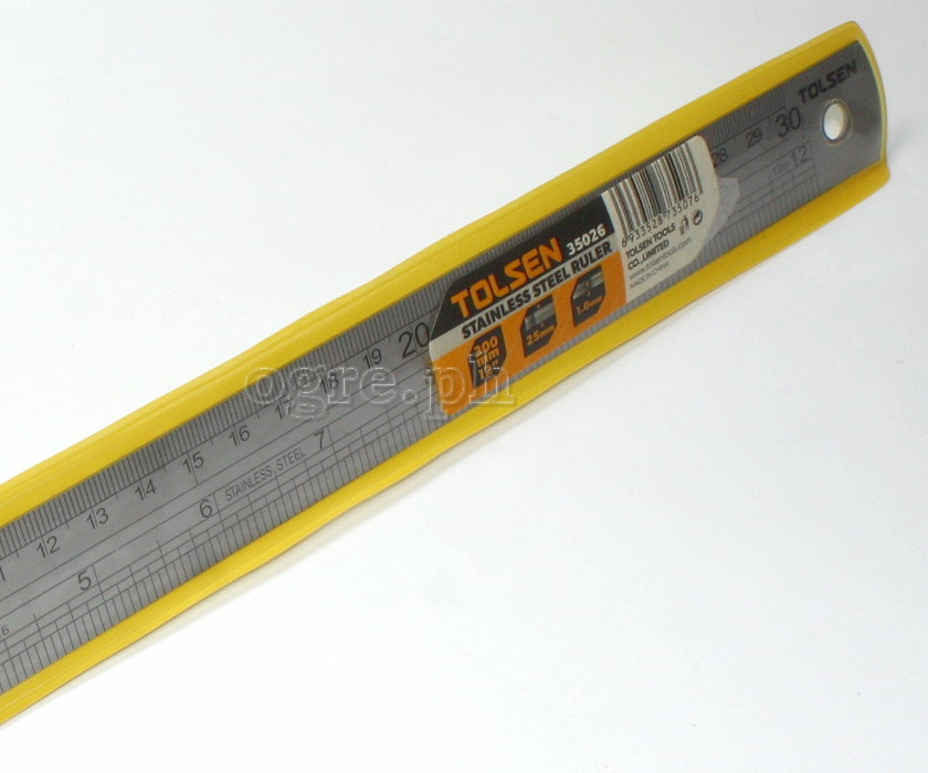 35026 Stainless Steel Ruler 300mm (12”)