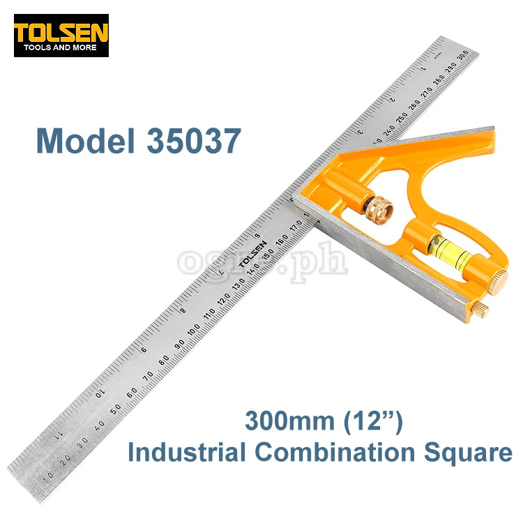 35037 Industrial Combination Square 300mm (12”)