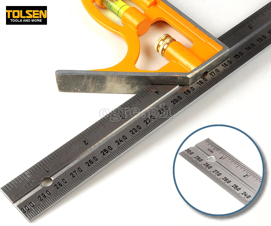 35037 Industrial Combination Square 300mm (12”)