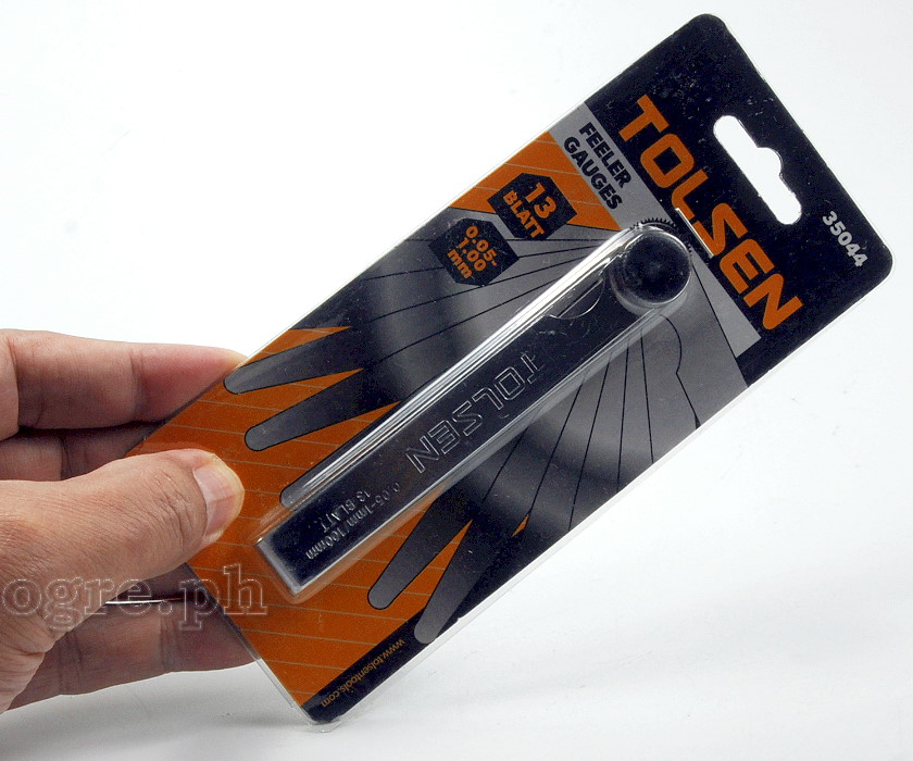 35044 Feeler Gauges .005-1.00mm