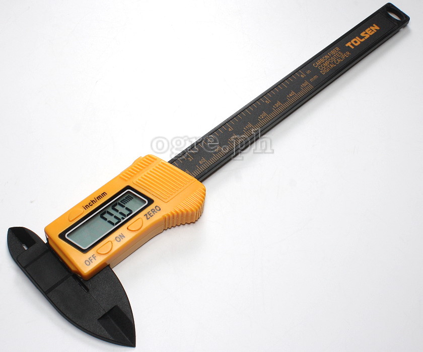 35052 Carbon Fiber Composite Digital Caliper 150mm (6")
