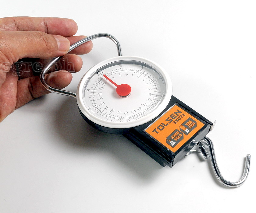 35072 Pocket Weighing Scale with Measuring Tape