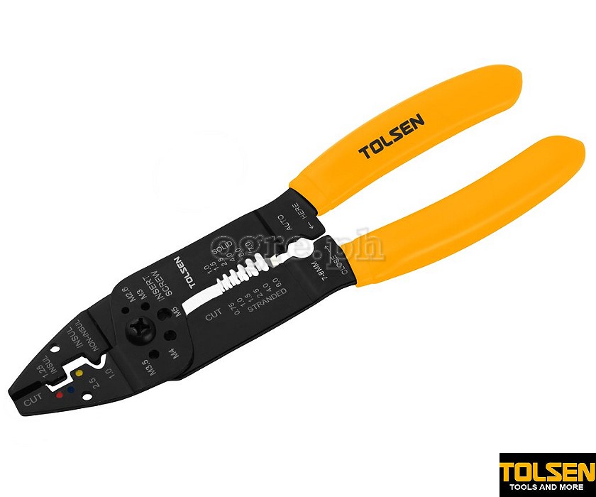 38052 (215mm / 8.5") Industrial Wire Stripper and Crimper
