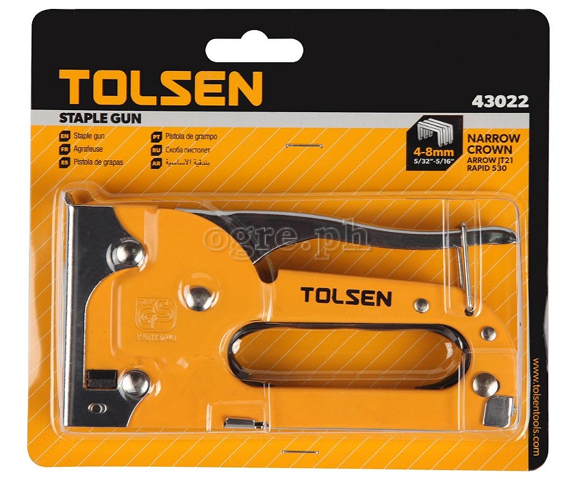 43022 Heavy Duty Stapler Gun 4-8mm (5/32”-5/16”)