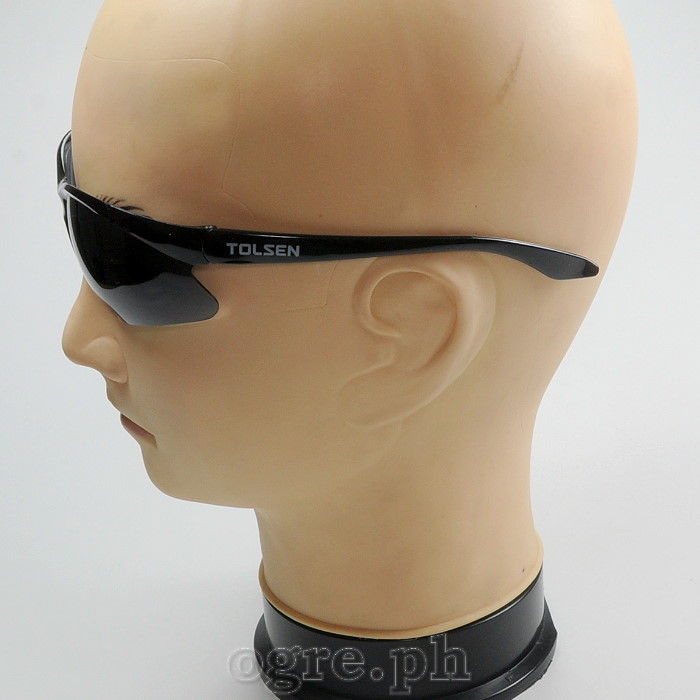 45073 Polycarbonate Black Safety Goggles