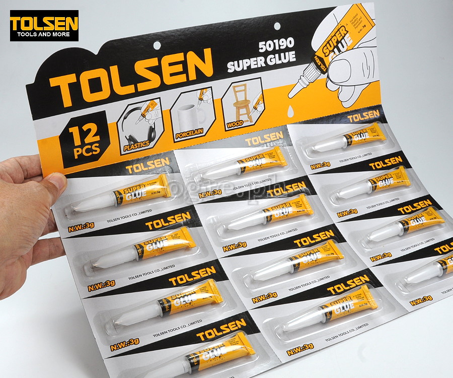 50190 Super Glue 3 Gms 12 Pack