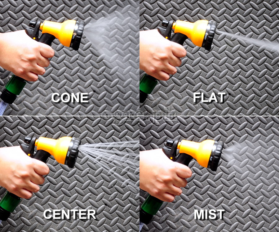 57100 8 Pattern Nozzle with Soft Trigger Handle