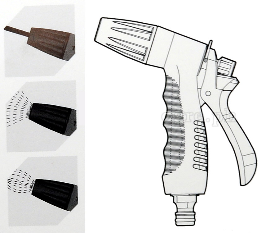 57101 Adjustable Nozzle with Soft Trigger Handle